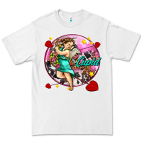 White cupid with arrows and stars Premium Tee - AdoDesignShop