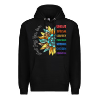 Black god says you are unique Premium Hoodie - CowGirlArtShop
