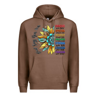 Chestnut god says you are unique Premium Hoodie - CowGirlArtShop