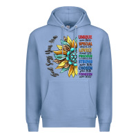 Colony Blue god says you are unique Premium Hoodie - CowGirlArtShop