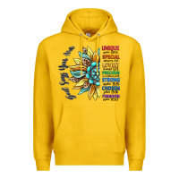 Lemon god says you are unique Premium Hoodie - CowGirlArtShop