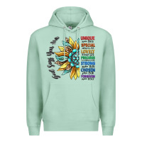 Seafoam god says you are unique Premium Hoodie - CowGirlArtShop