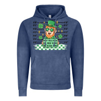 Vintage Denim may the luck of the irish be with you Vintage Hoodie - MaliasSmallBusiness