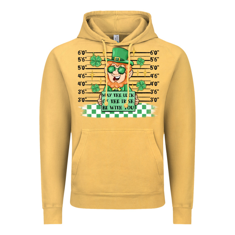May The Luck Of The Irish Be With You Vintage Hoodie by MaliasSmallBusiness | Teevron