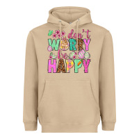 Mushroom Don't worry be happy Easter Day Heavyweight Hoodie - HowdyJamesFarm