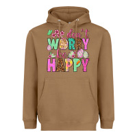Toasted Coconut Don't worry be happy Easter Day Heavyweight Hoodie - HowdyJamesFarm