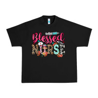 Black blessed nurse Urban Heavy Tee - NancyCooperArtShop