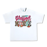 White blessed nurse Urban Heavy Tee - NancyCooperArtShop