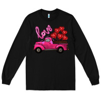Black valentines day turck with balloons Long Sleeve Tee - RanaPortraitStore