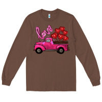 Chestnut valentines day turck with balloons Long Sleeve Tee - RanaPortraitStore