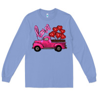 Colony Blue valentines day turck with balloons Long Sleeve Tee - RanaPortraitStore