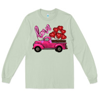 Matcha valentines day turck with balloons Long Sleeve Tee - RanaPortraitStore