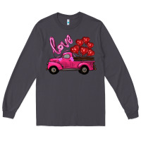 Smoke valentines day turck with balloons Long Sleeve Tee - RanaPortraitStore