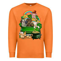 Carrot St. Patrick's Day animal truck Premium Sweatshirt - CowGirlArtShop