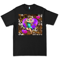 Black cupid and heart Premium Tee - AdoDesignShop