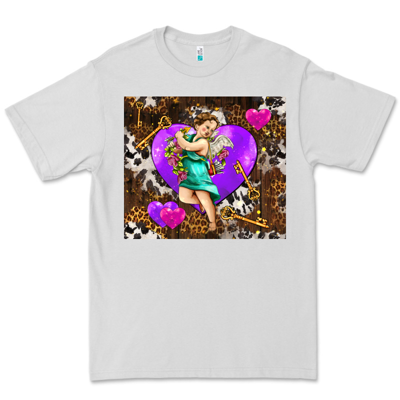 Cupid And Heart Premium Tee by AdoDesignShop | Teevron