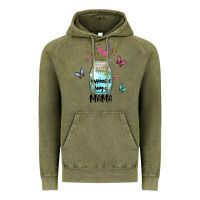 Vintage Olive mama preview costom name Vintage Hoodie - MaliasSmallBusiness