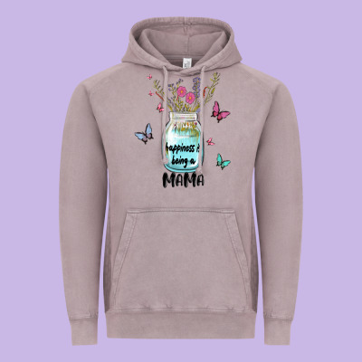 Mama Preview Costom Name Vintage Hoodie Designed By Maliassmallbusiness