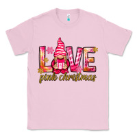 Bubblegum Pink love pink christmas gnome Classic Tee - NancyCooperArtShop