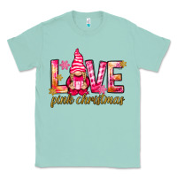 Seafoam love pink christmas gnome Classic Tee - NancyCooperArtShop