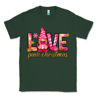 Sports Green love pink christmas gnome Classic Tee - NancyCooperArtShop