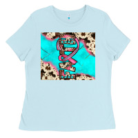 Baby Blue faith Ladies Tee - JahusDesignShop