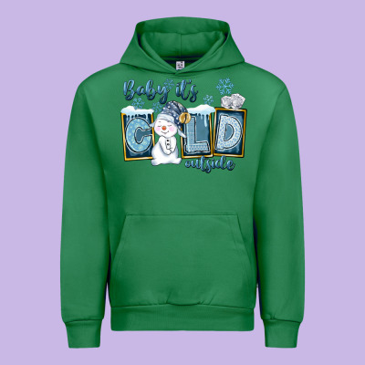 Baby It's Cold Outside Urban Hoodie Designed By Fadigitalartstudio