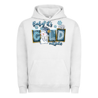 Pigment Lunar Rock Baby It's Cold Outside Urban Hoodie - FaDigitalArtStudio