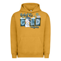 Pigment Peanut Butter Baby It's Cold Outside Urban Hoodie - FaDigitalArtStudio