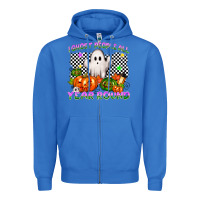 True Royal I ghost people all year round Zipper Hoodie - NancyCooperArtShop