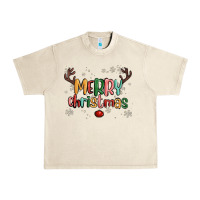 Sandshell merry christmas raindeerr Urban Heavy Tee - MaliasSmallBusiness