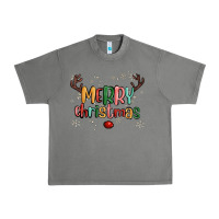 Tornado merry christmas raindeerr Urban Heavy Tee - MaliasSmallBusiness