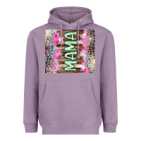 Lavender Mama leopard Heavyweight Hoodie - CowGirlArtShop