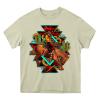 Mossy aztec rodeo cowboy christmas Heavy Core Tee - JahusDesignShop