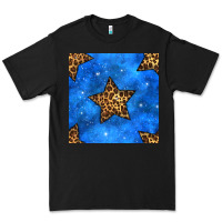Black 4th of july leopard stars seamless pattern Premium Tee - BundleAndBundleShop