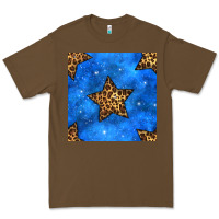 Cacao 4th of july leopard stars seamless pattern Premium Tee - BundleAndBundleShop