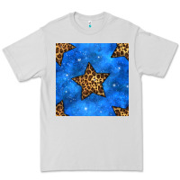 Dove Grey 4th of july leopard stars seamless pattern Premium Tee - BundleAndBundleShop