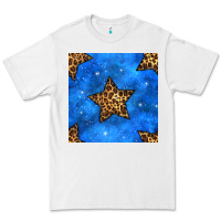 White 4th of july leopard stars seamless pattern Premium Tee - BundleAndBundleShop