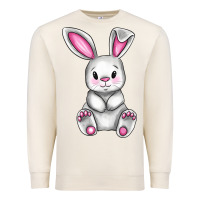 Sandshell Cute bunny Easter Premium Sweatshirt - CowGirlArtShop