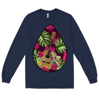 Navy Hispanic Heritage Long Sleeve Tee - BundleAndBundleShop