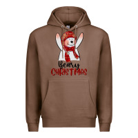 Chestnut beary christmas Premium Hoodie - CowGirlArtShop