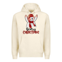 Tofu beary christmas Premium Hoodie - CowGirlArtShop