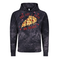 Cloud Black you got a pizza my heart Vintage Hoodie - MaliasSmallBusiness