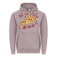 Vintage Zinc you got a pizza my heart Vintage Hoodie - MaliasSmallBusiness