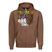 Chestnut Cycopath Zipper Hoodie - NancyCooperArtShop