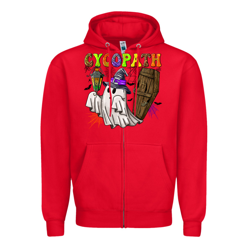 Cycopath Zipper Hoodie by NancyCooperArtShop | Teevron