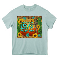 Arona don't think jesus done it that way western skeleton cactus Heavy Core Tee - Artiststas