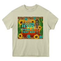 Mossy don't think jesus done it that way western skeleton cactus Heavy Core Tee - Artiststas