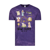 Cloud Purple true story Vintage Tee - MaliasSmallBusiness