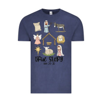 Vintage Denim true story Vintage Tee - MaliasSmallBusiness